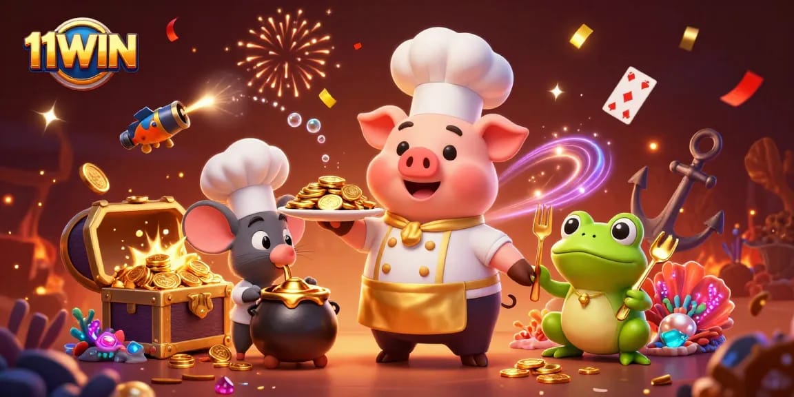 Join the fun with 11WIN and win big as you explore thrilling casino treasures!