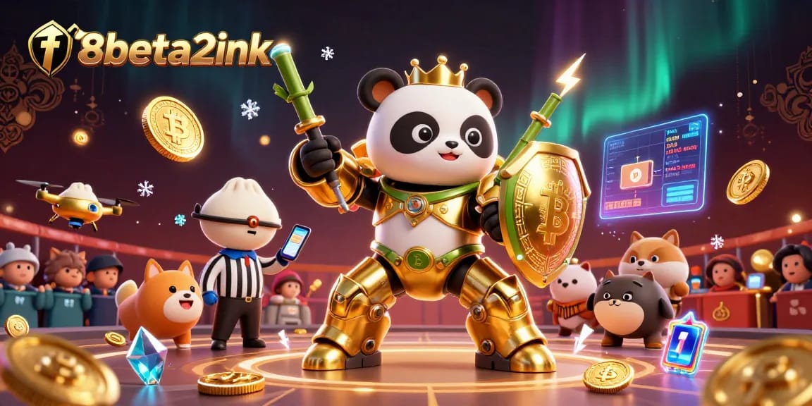 Engage in winning strategies with f8beta2ink, featuring a dynamic online casino arena filled with elements.