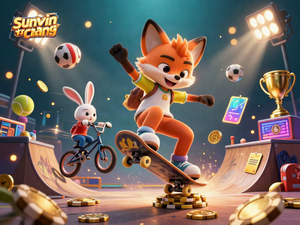Experience fun fun with sunwin trang chính, where vibrant character comics meet casino action