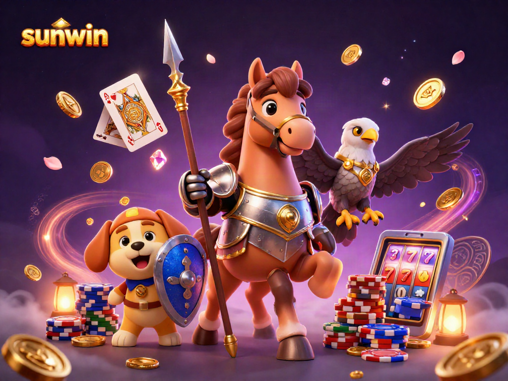 Experience thrilling winnings at sunwin with vibrant casino games and dynamic characters.